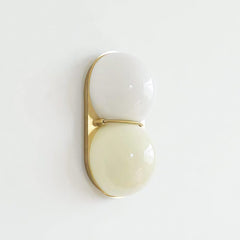 Brass & White & Beige
