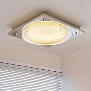 Mavea Geometric Flush Mount