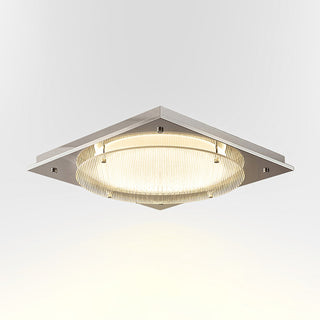 Mavea Geometric Flush Mount