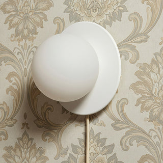 Mayer Globe Plug-In Wall Sconce
