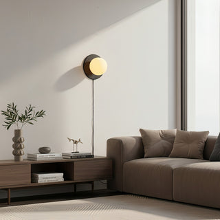 Mayer Globe Plug-In Wall Sconce