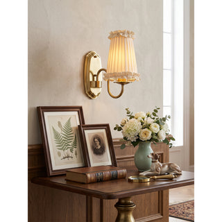 Mcveigh Ruffle Wall Sconce