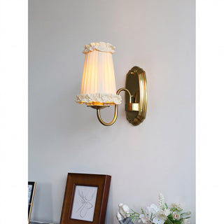 Mcveigh Ruffle Wall Sconce