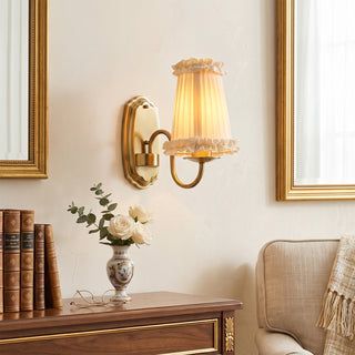 Mcveigh Ruffle Wall Sconce