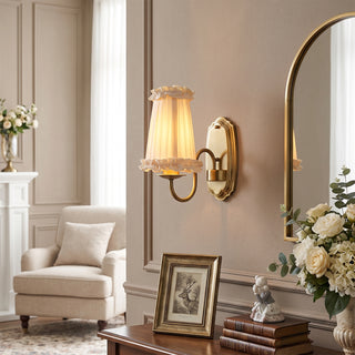 Mcveigh Ruffle Wall Sconce