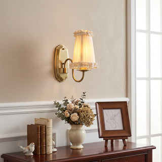 Mcveigh Ruffle Wall Sconce