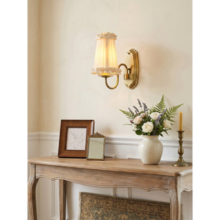 Mcveigh Ruffle Wall Sconce
