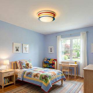 Memphis Layered Colorful Ceiling Light