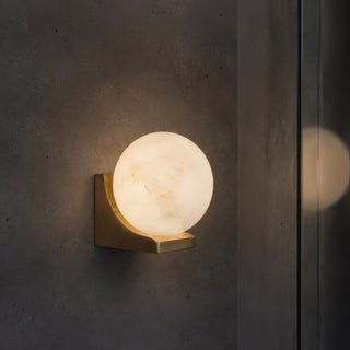 Meridian Alabaster Sconce