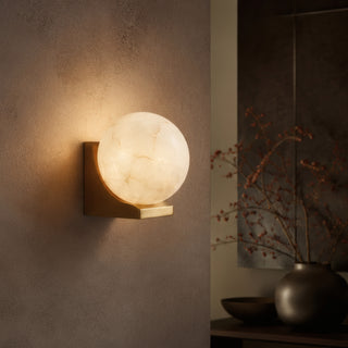 Meridian Alabaster Sconce