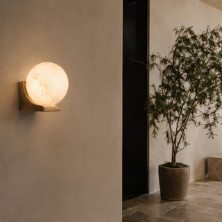 Meridian Alabaster Sconce