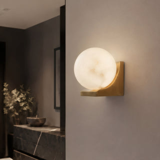 Meridian Alabaster Sconce