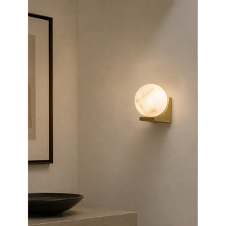 Meridian Alabaster Sconce