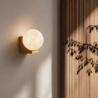 Meridian Alabaster Sconce