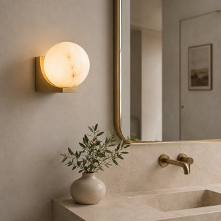 Meridian Alabaster Sconce