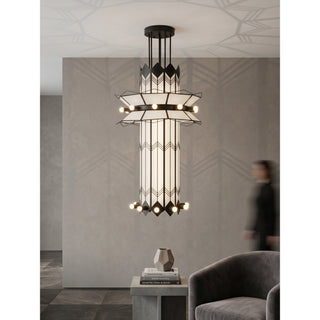 Metropolis Totem Chandelier