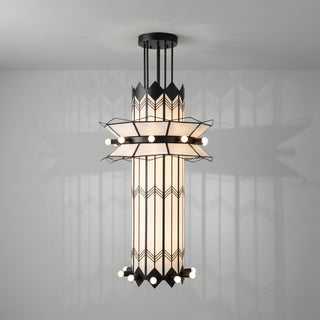 Metropolis Totem Chandelier