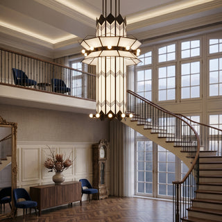 Metropolis Totem Chandelier