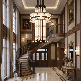 Metropolis Totem Chandelier