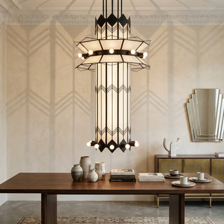 Metropolis Totem Chandelier