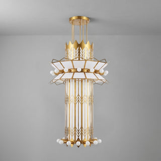Metropolis Totem Chandelier