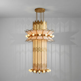 Metropolis Totem Chandelier