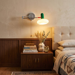 Milanol Capsule Swing-Arm Sconce