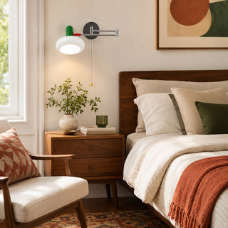 Milanol Capsule Swing-Arm Sconce