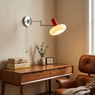 Milanol Capsule Swing-Arm Sconce