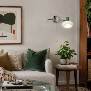 Milanol Capsule Swing-Arm Sconce