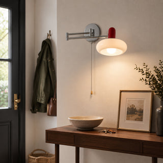 Milanol Capsule Swing-Arm Sconce