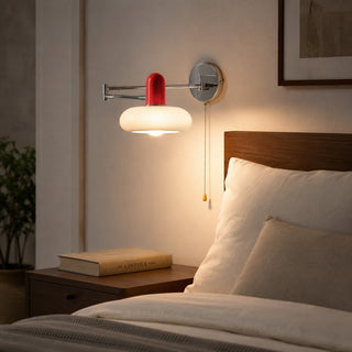Milanol Capsule Swing-Arm Sconce