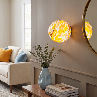 Milo Pastel Glass Wall Sconce