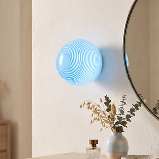 Milo Pastel Glass Wall Sconce