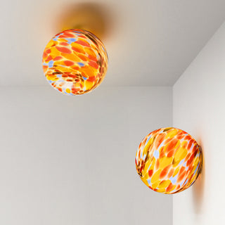 Milo Pastel Glass Wall Sconce