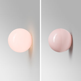 Milo Pastel Glass Wall Sconce