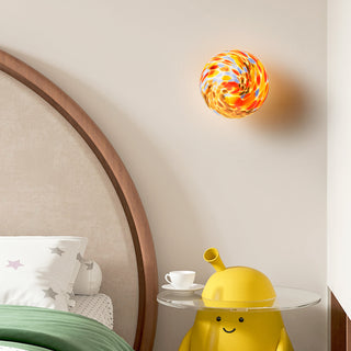 Milo Pastel Glass Wall Sconce