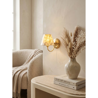 Mira Textured Shell Sconce