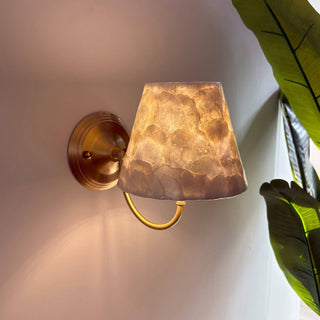 Mira Textured Shell Sconce