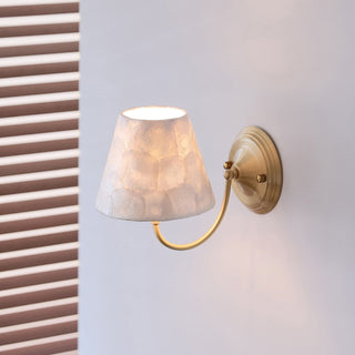 Mira Textured Shell Sconce