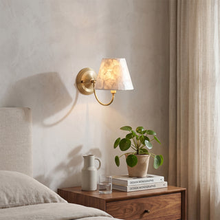 Mira Textured Shell Sconce