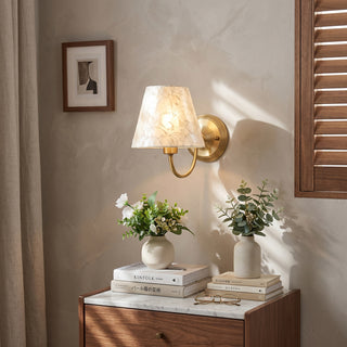 Mira Textured Shell Sconce