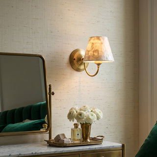 Mira Textured Shell Sconce