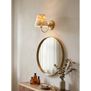 Mira Textured Shell Sconce