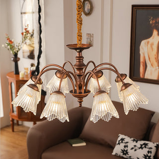 Mirabelle Fluted Petal Chandelier