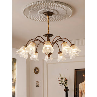 Mirabelle Fluted Petal Chandelier