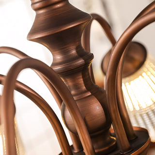 Mirabelle Fluted Petal Chandelier