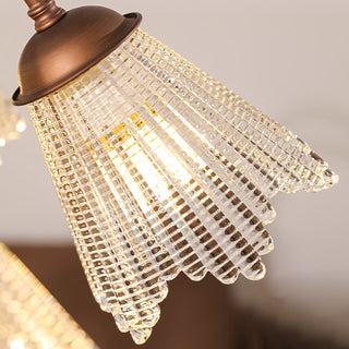 Mirabelle Fluted Petal Chandelier