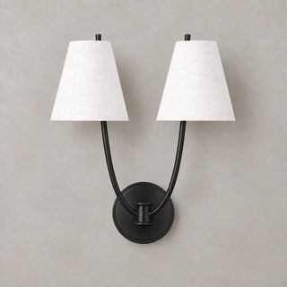 Mireia Lyre Wall Sconce
