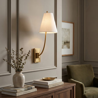 Mireia Lyre Wall Sconce
